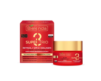SUPER TRIO RETINOL + VIT C + KOLAGEN Сильно увлажняющий крем против морщин 50+ купить в Минске
