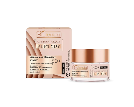 Укрепляющий  и подтягивающий крем против морщин с пептидами 50+ день/ночь FIRMING PEPTIDES 