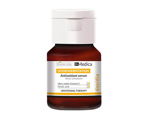 DR MEDICA OVERPIGMENTATION Антиоксидантная сыворотка для кожи с пигментацией купить в Минске