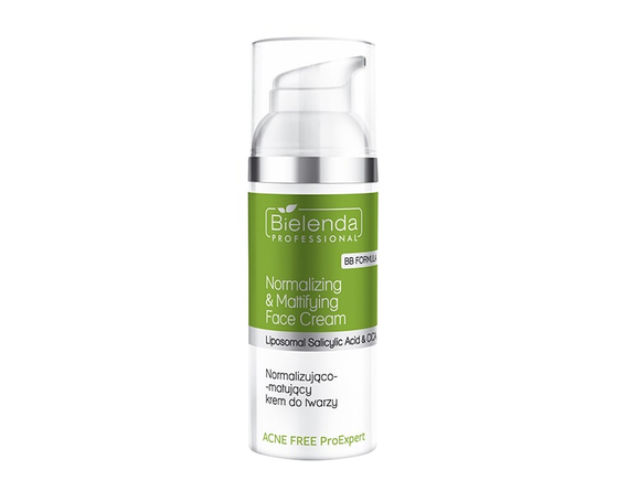 Крем нормализующий и матирующий ACNE FREE ProExpert BIELENDA PROFESSIONAL ACNE FREE PRO EXPERT NORMALIZING & MATTIFYING FACE CREAM купить в Минске