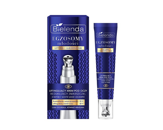 Крем c эффектом лифтинг для век, уменьшение морщин, темных кругов и мешков под глазами EXOSOMES OF YOUTH    купить в Минске купить в Беларуси