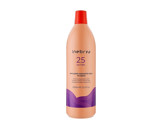 Фиолетовый крем-окислитель 25 Vol 7,5% INEBRYA, 1000 мл.купить в Минске