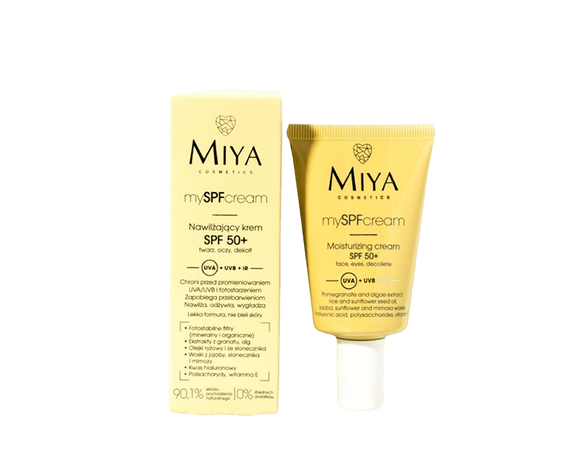 Увлажняющий крем SPF 50+ для лица, для кожи вокруг глаз, декольте mySPFcream  купить в Минске купить в Беларуси