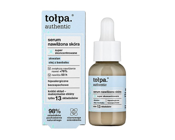 TOLPA AUTHENTIC сыворотка увлажненная кожа 30 мл купить в Минске купить в Беларуси