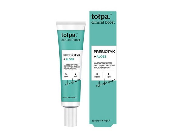 Успокаивающий крем для лица пребиотик + алоэ TOLPA CILINICAL BOOST купить в Минске купить в Беларуси