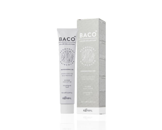 Стойкая крем-краска с гидролизатами шелка Kaaral BACO SILK HYDROLYZED HAIR COLOR CREAM купить в Минске