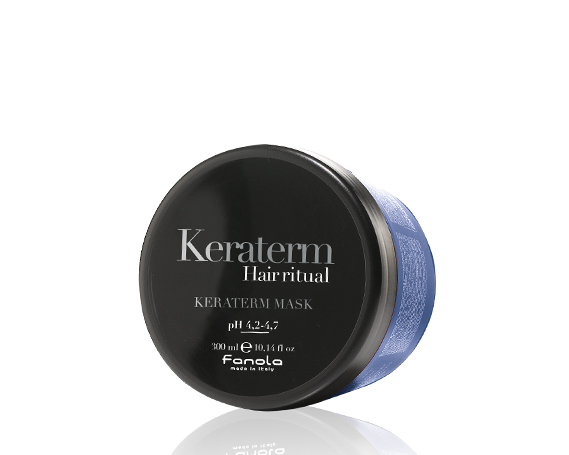 Маска для выпрямленных и химически поврежденных волос Fanola Keraterm Hair ritual купить в Минске