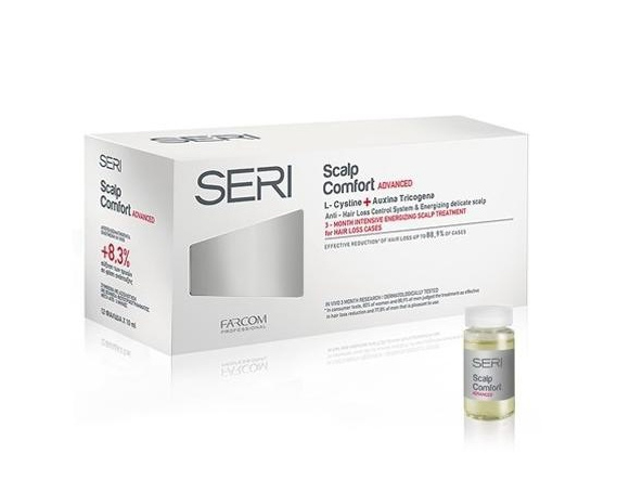 Лосьон несмываемый против выпадения волос в ампулах Farcom Professional Seri Scalp Comfort купить в Минске