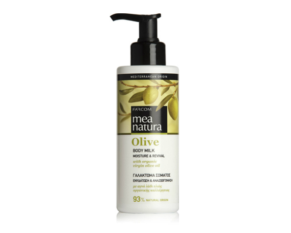 Увлажняющее молочко для тела с оливковым маслом Farcom MEA NATURA Olive купить в Минске