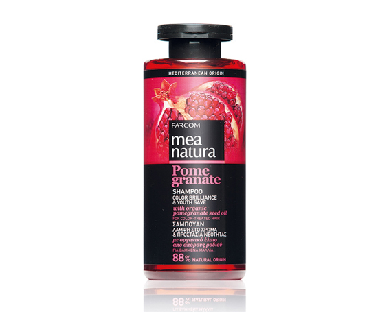 Шампунь с маслом граната для окрашенных волос  Farcom MEA NATURA Pomegranate купить в Минске