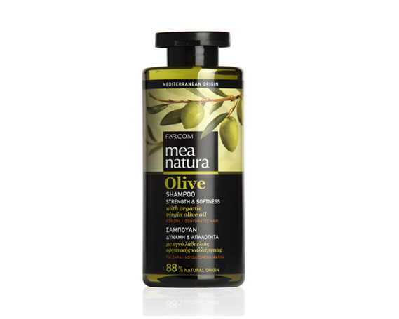 Шампунь с оливковым маслом для сухих и обезвоженных волос Farcom MEA NATURA Olive купить в Минске