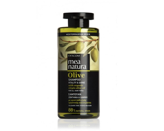 Шампунь с оливковым маслом для всех типов волос Farcom MEA NATURA Olive купить в Минске