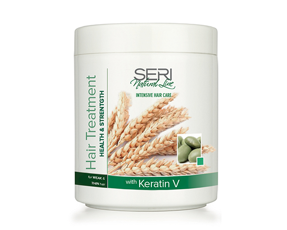 Маска для тонких и слабых волос с кератином V Восстановление и сила Farcom Professional Seri Natural Line купить в Минске