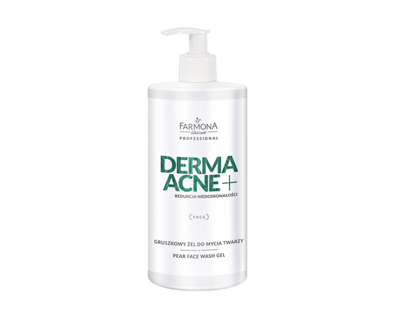 Грушевый гель для умывания лица DERMAACNE+ FARMONA PROFESSIONAL купить в Минске