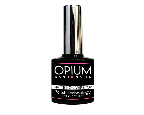 Матовое завершающее покрытие без липкого слоя Top matte OPIUM Nano Nails купить в Минске