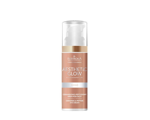 Крем для кожи вокруг глаз с керамидами и пептидами AESTHETIC GLOW  купить в Минске
