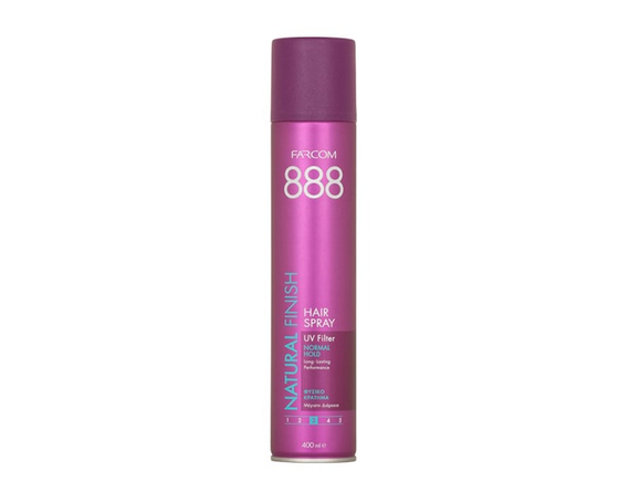 Лак для волос средней фиксации 888 Natural Finish 400 мл купить в Минске