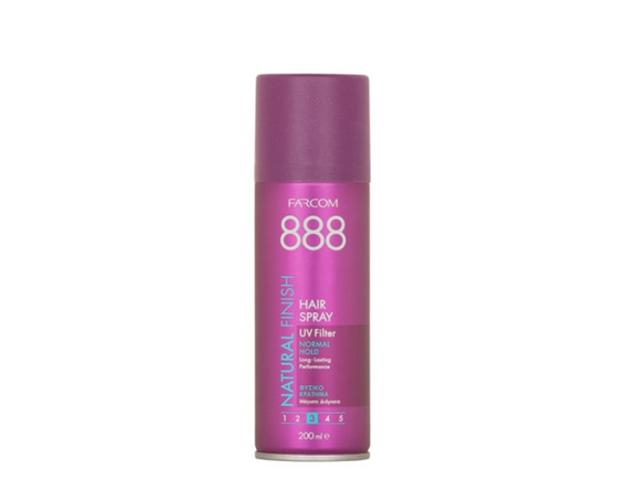 Лак для волос средней фиксации 888 Natural Finish 200 мл купить в Минске