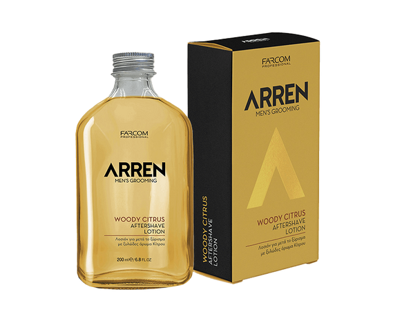 Освежающий лосьон после бритья с древесно-цитрусовым ароматом Arren Aftershave Lotion Woody Citrus подарок мужу подарок папе подарок мужчине подарок на 23 февраля купить в Минске