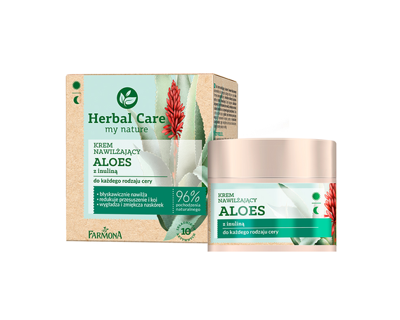Увлажняющий крем Алоэ с инулином на день/ночь Herbal Care купить в Минске