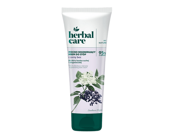 Интенсивно восстанавливающий крем для ног Черная Бузина Herbal Care, 100 мл. купить в Минске