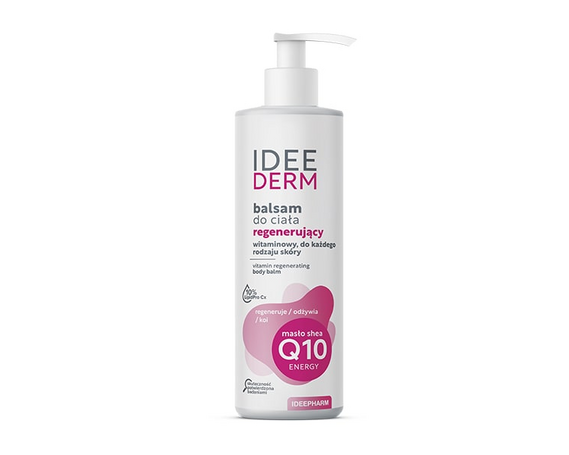 Восстанавливающий бальзам для тела с витаминами Q10 Energy IDEE DERM купить в Минке