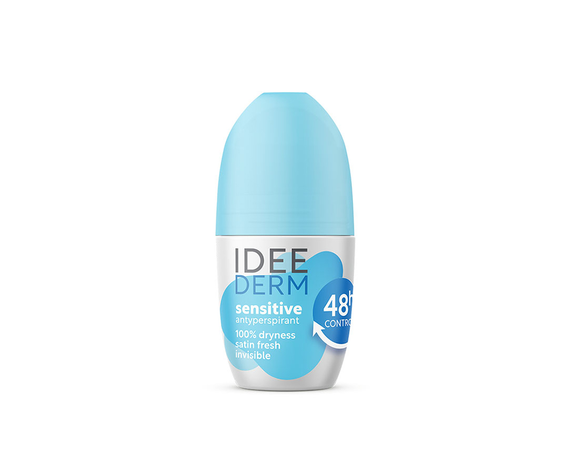 IDEE DERM Шариковый антиперспирант для чувствительной кожи SENSITIVE 48h купить в Минске