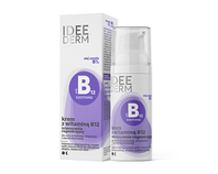 Интенсивно восстанавливающий крем для лица с витамином В12 IDEE DERM для чувствительной кожи с покраснениями купить в Минке