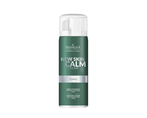 Успокаивающий крем для лица с SPF50 NEW SKIN CALM купить в Минске