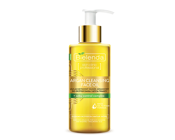 ARGAN CLEANSING FACE OIL Гидрофильное масло с с sebu control complex купить в Минске