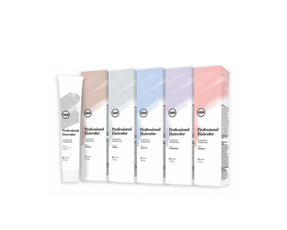 360 Перманентный краситель для волос с Алоэ Вера, пантенолом и кокосовым маслом  купить в Минске