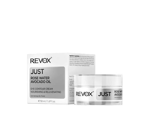 Питающий крем для кожи вокруг глаз JUST ROSE WATER AVOCADO OIL REVOX B77  купить в Минске купить в Беларуси