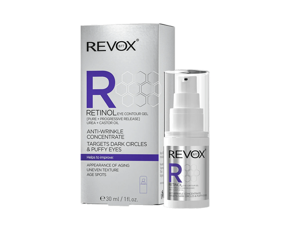 Гелевая сыворотка-концентрат для кожи вокруг глаз RETINOL EYE GEL ANTI-WRINKLE REVOX B77 купить в Минске купить в Беларуси