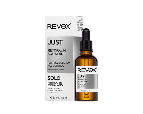 Антивозрастная сыворотка для лица JUST RETINOL IN SQUALANE H20-FREE (безводная) REVOX B77  купить в Минске купить в Беларуси