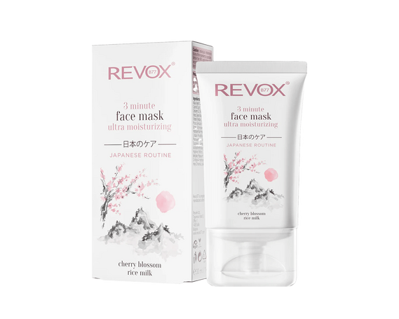 Трехминутная ультраувлажняющая маска JAPANESE ROUTINE REVOX B77 купить в Минске купить в Беларуси