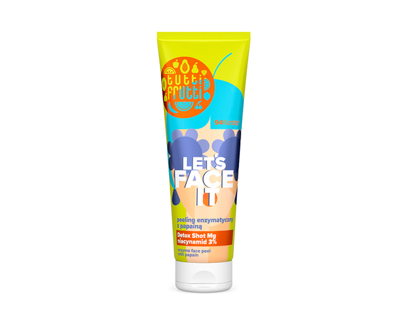 Tutti Frutti Let's Face It Энзимный скраб для лица с Папаином
