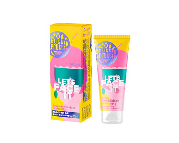 Tutti Frutti Let's Face It Увлажняющий и матирующий крем для лица