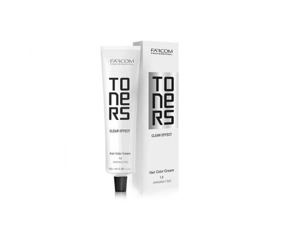Безаммиачная тонирующая крем-краска для волос Farcom Professional Toners, 100 мл купить в Минске