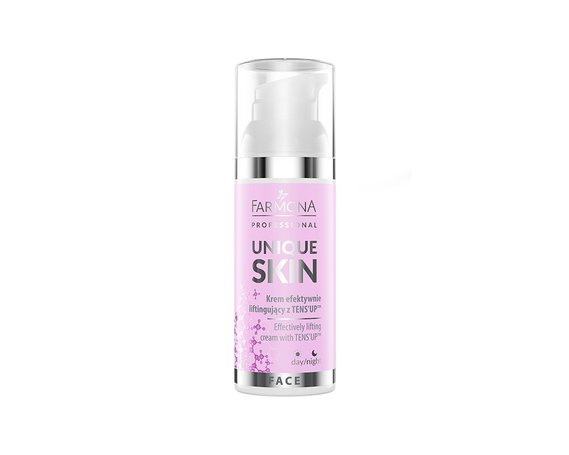 UNIQUE SKIN Подтягивающий крем с эффектом лифтинга с комплексом TENS'UP